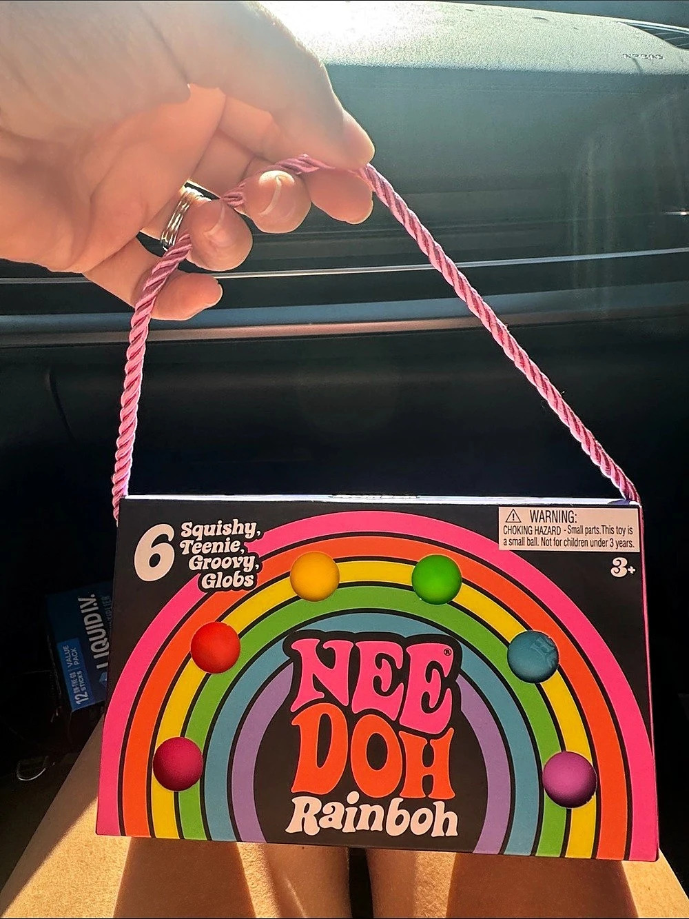 Schylling NeeDoh Rainbow Squishy Toy AUTHENTIC